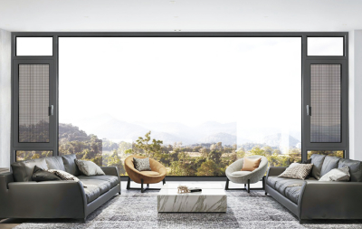 108 断桥窗纱一体