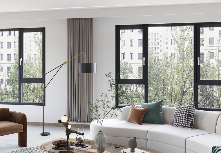 55/60 断桥平开窗