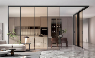 极窄联动推拉门